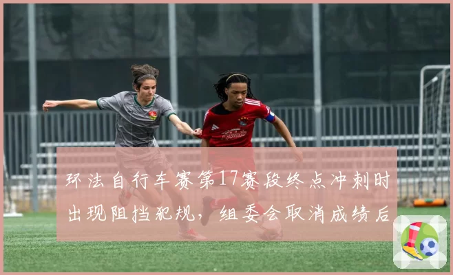 环法自行车赛第17赛段终点冲刺时出现阻挡犯规，组委会取消成绩后引发选手冲突