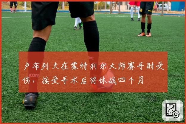 卢布列夫在蒙特利尔大师赛手肘受伤,接受手术后将休战四个月